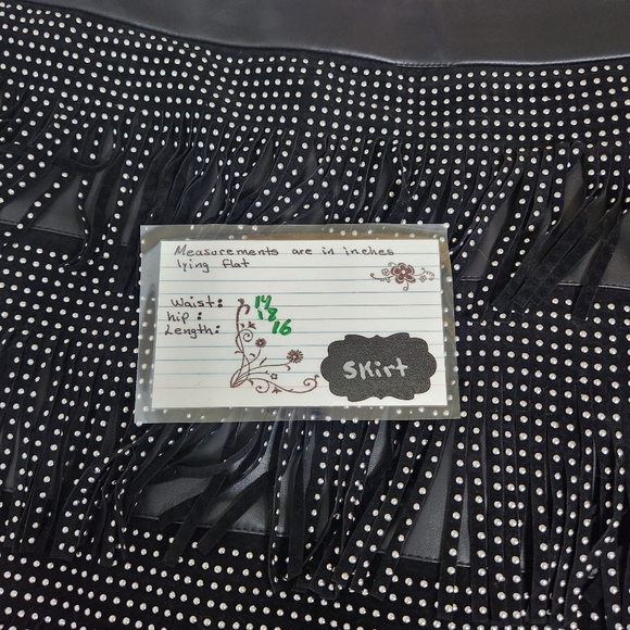 Sincerely Jules Black Embellished Mini Skirt, Great For Concerts, or Night Out. - Picture 7 of 7